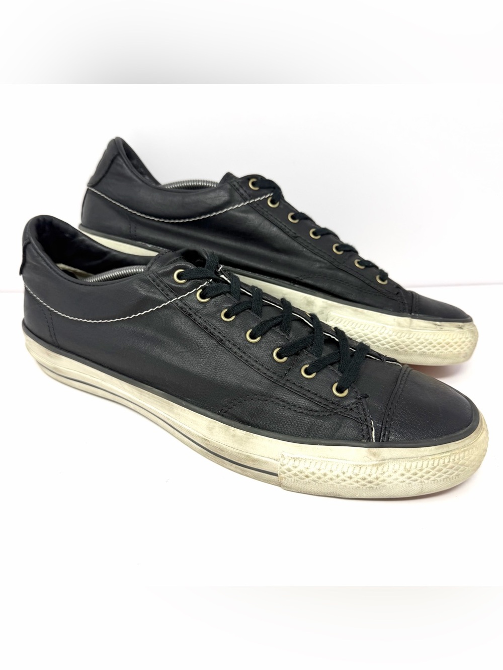 John Varvatos x Converse Men’s Chuck Taylor Allstar Low Sz 13 Leather Cap Toe